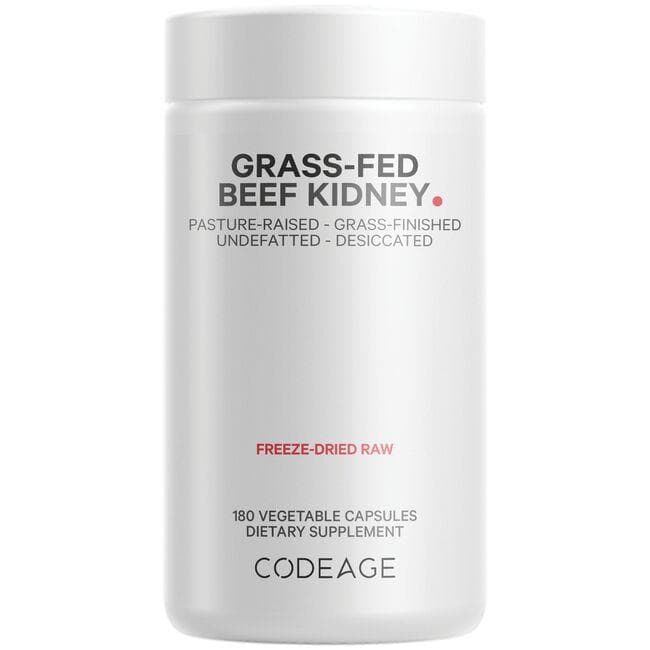 Codeage Grass-Fed Beef Kidney Supplement Vitamin | 180 Veg Caps