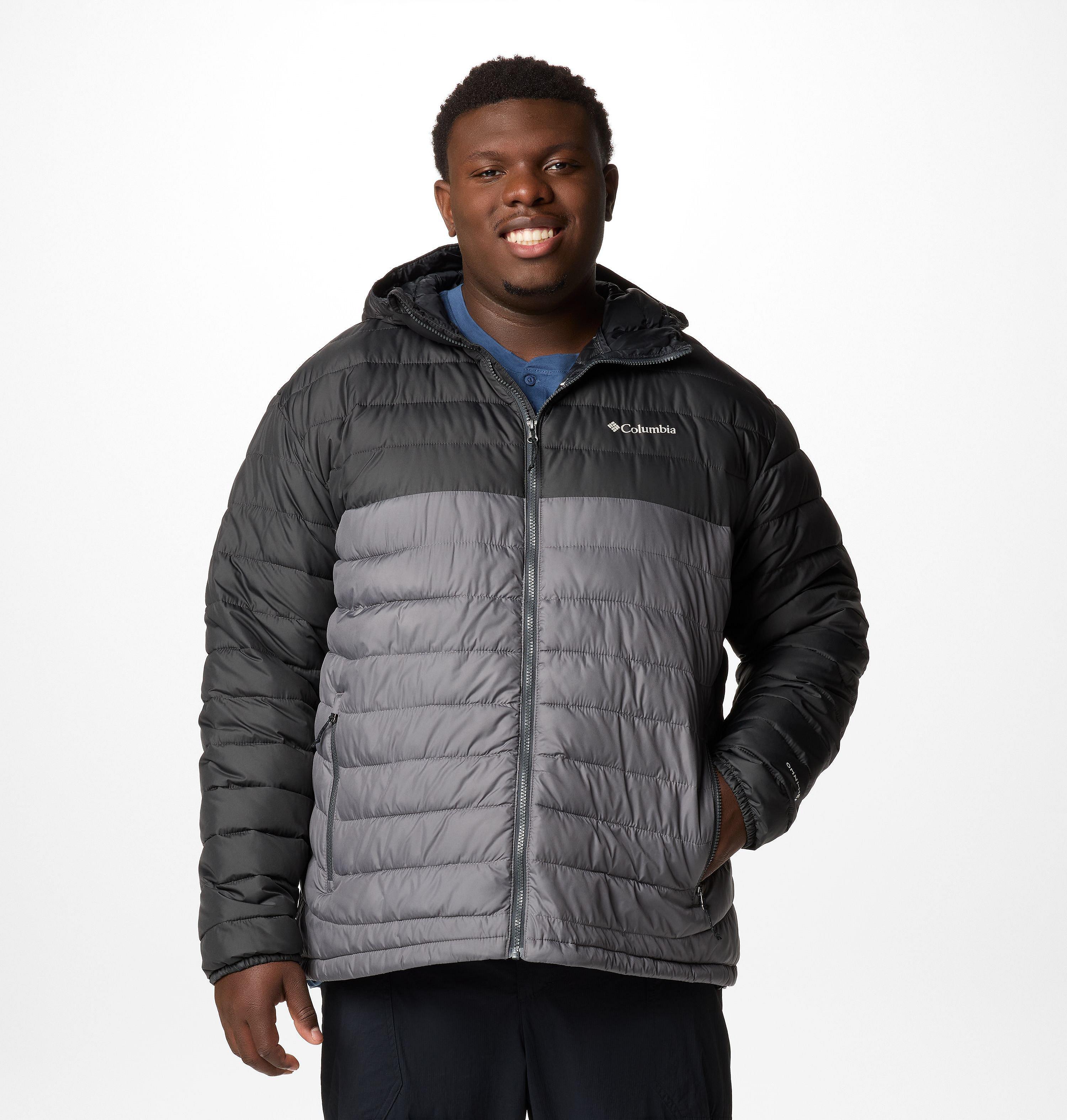 Columbia Men's Powder Lite II Hooded Jacket - Big-