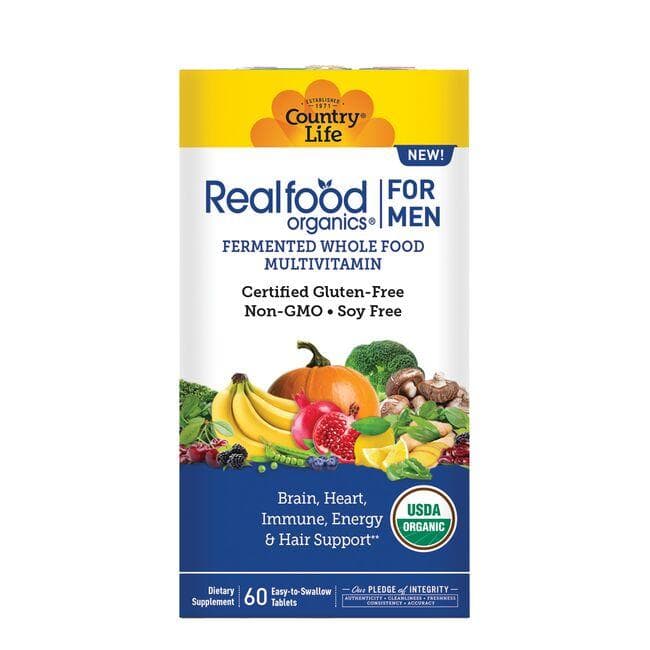Country Life Realfood Organics Multivitamin For Men | 60 Tabs
