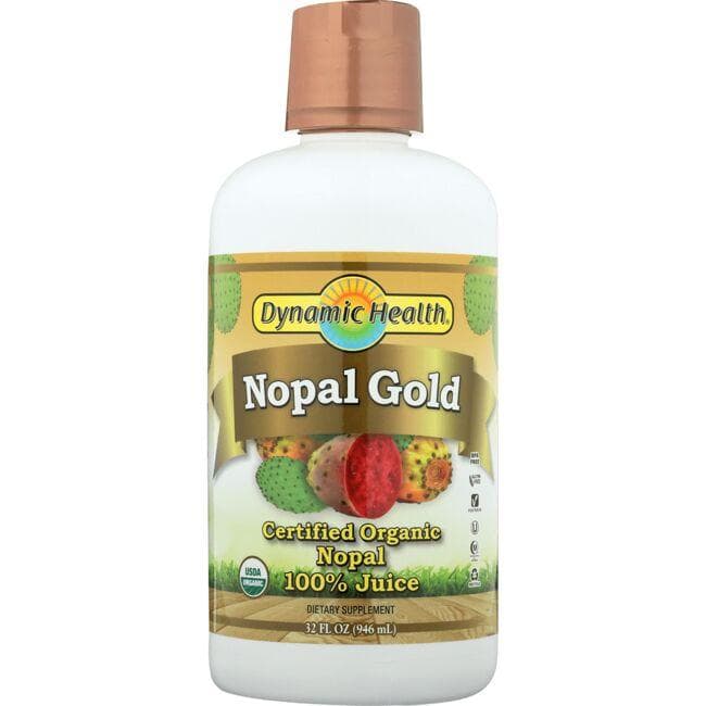 Dynamic Health Nopal Gold Vitamin | 32 fl oz Liquid