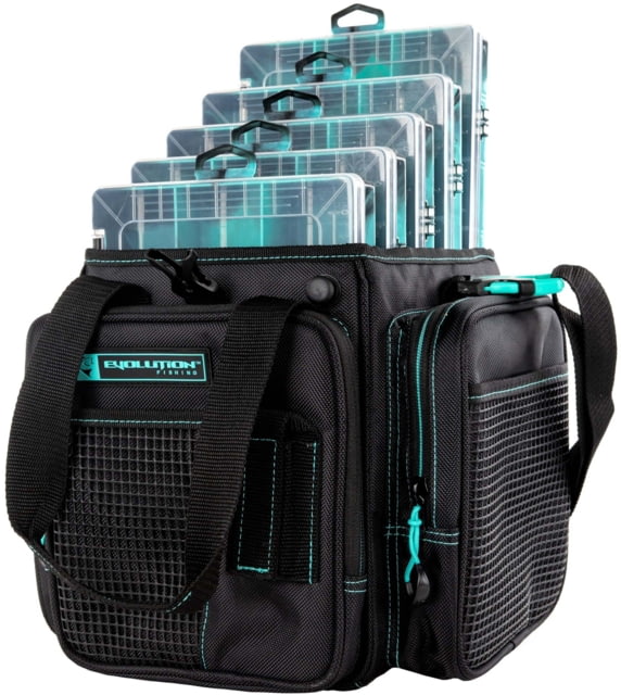 Evolution Outdoor Vertical 3600 Drift Series Tackle Bags Seafoam/Black
