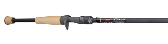 Falcon Rods Cara Casting Rod Finesse Jig Medium Heavy Black 6 ft 10 in