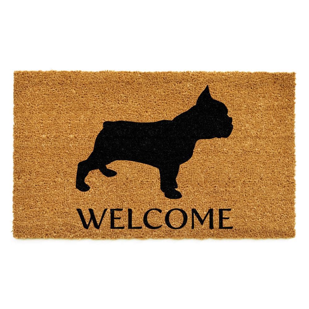 French Bulldog Doormat 24" x 36"
