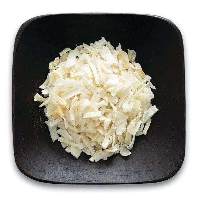 Frontier Co-Op Organic Chopped White Onion | 16 oz Package