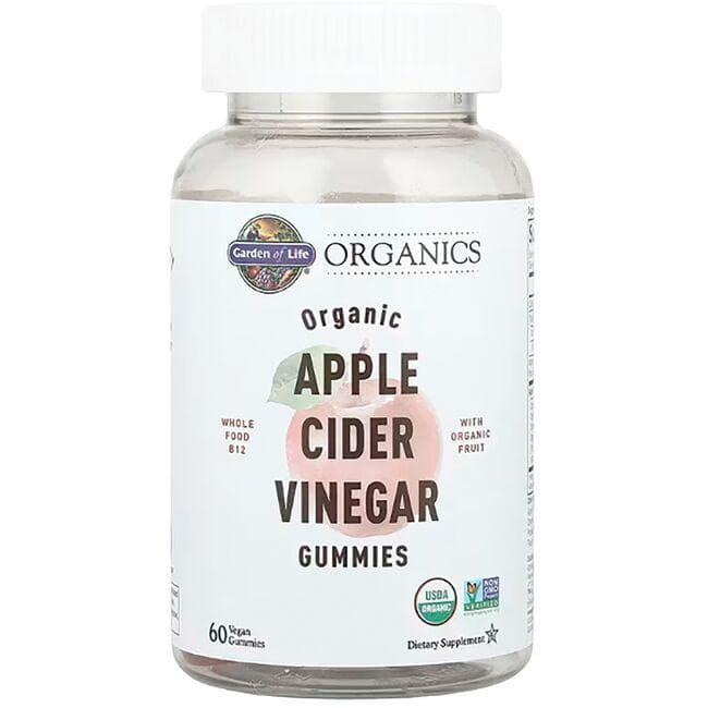 Garden of Life Organic Apple Cider Vinegar Gummies | 60 Vegan Gummies | Weight Management