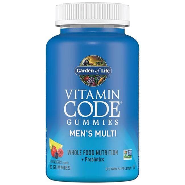 Garden of Life Vitamin Code Gummies Mens Multi - Lemon Berry | 90 Gummies