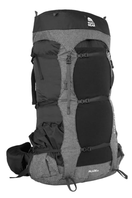 Granite Gear Blaze 60 Backpack - Men's Black/Black Gingham Long