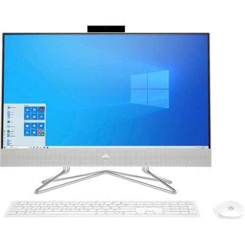 HP 24-CD1217C 1J9B6AA 23.8 inches Full HD All-in-one Computer - Starry White - Ryzen 3 5425U 2.7 GHz - 8 GB DDR4 - 256 GB M.2 Pcie Solid State Drive -