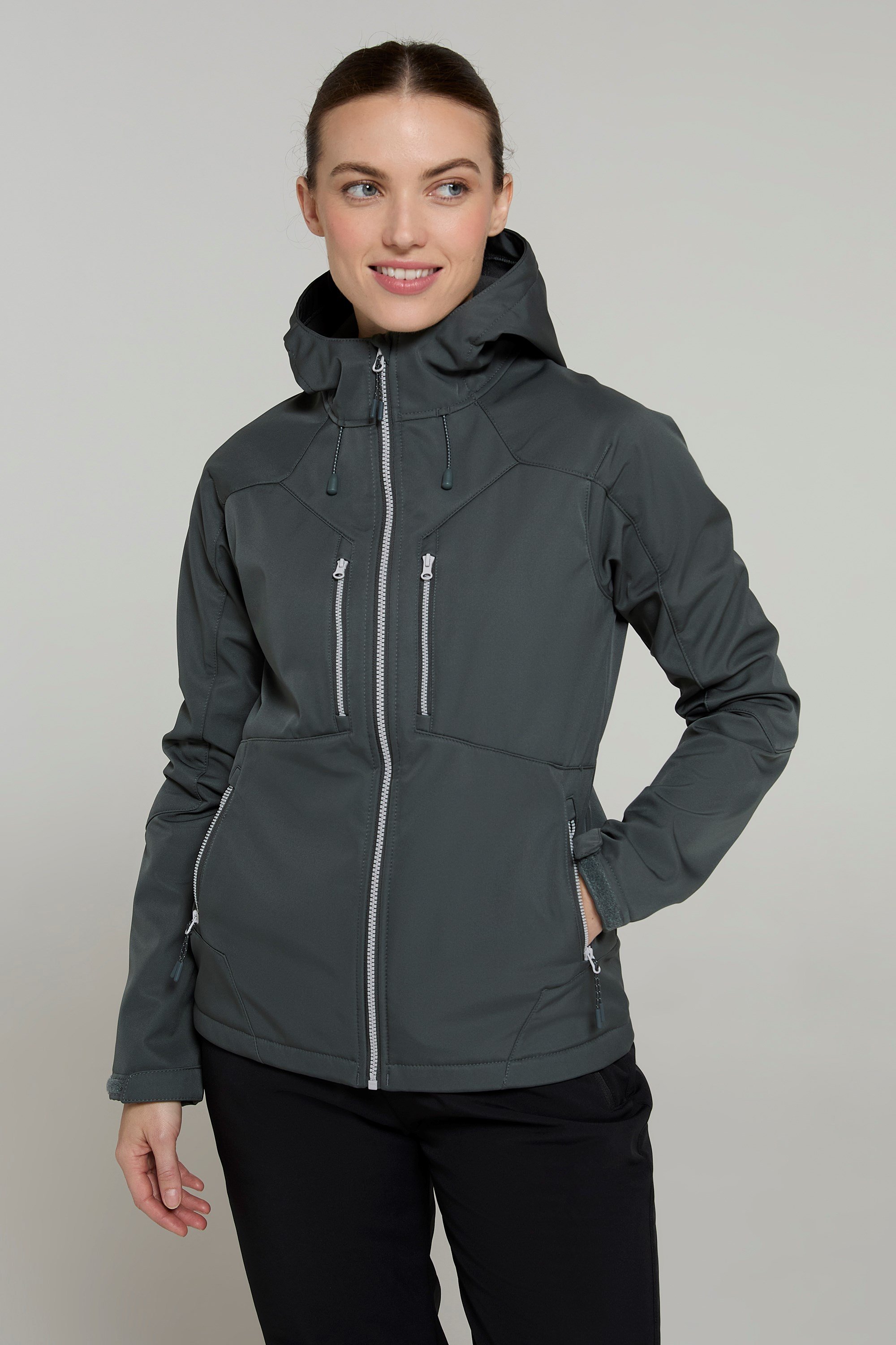 Helsinki Womens Softshell Jacket - Green