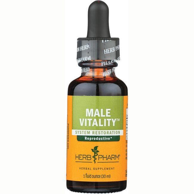 Herb Pharm Male Vitality Supplement Vitamin | 1 fl oz Liquid