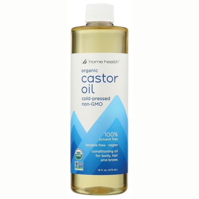 Home Health Organic Castor Oil | 16 fl oz Liquid