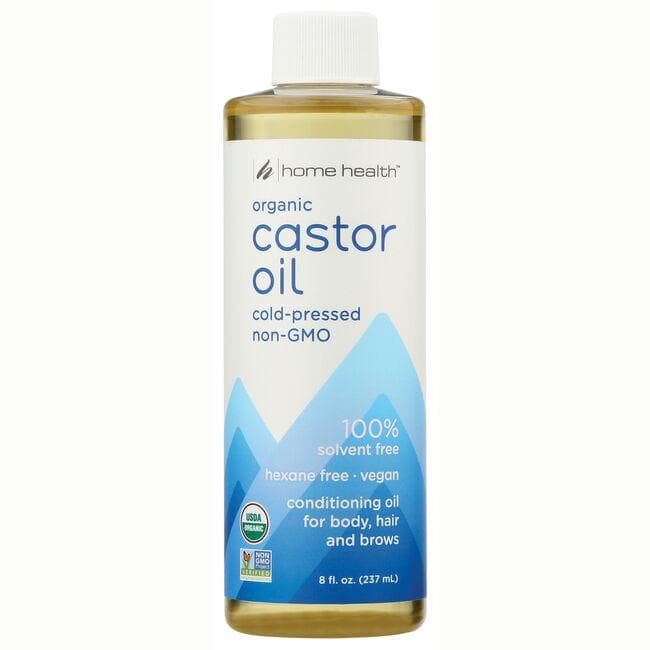Home Health Organic Castor Oil | 8 fl oz Liquid