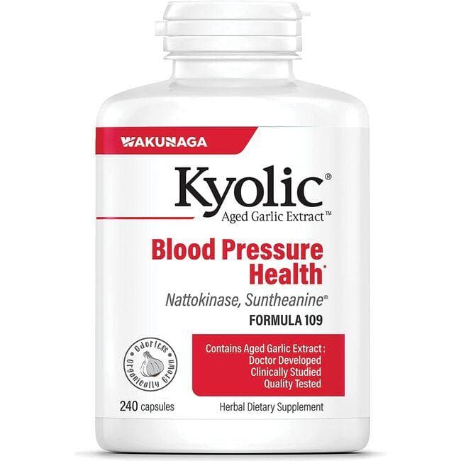 Kyolic Blood Pressure Health Formula 109 Vitamin | 240 Caps