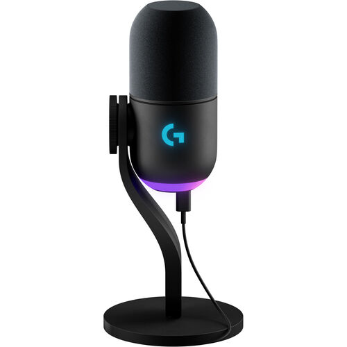 LOGITECH 988-000567 Blue Yeti GX Dynamic Microphone - Mute Function - USB - Black