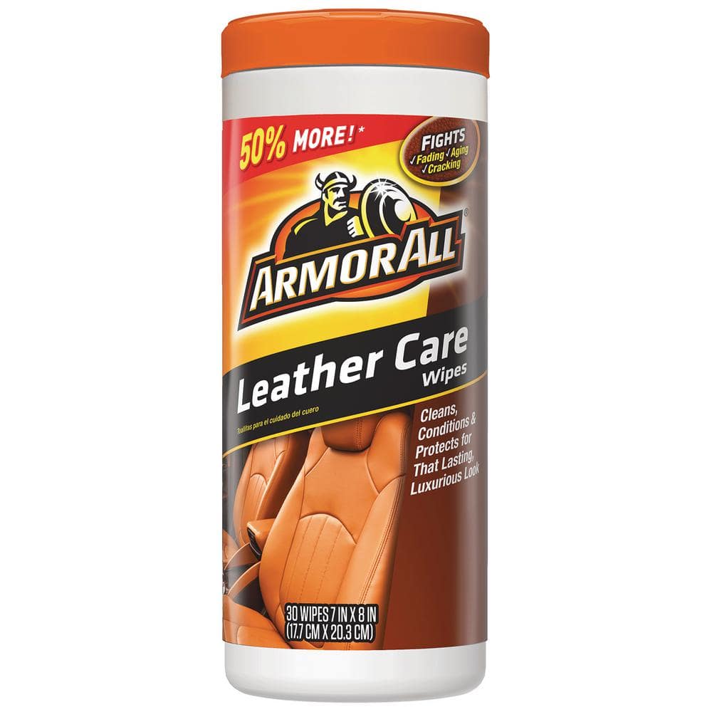 Leather Care Wipes (30-Count)