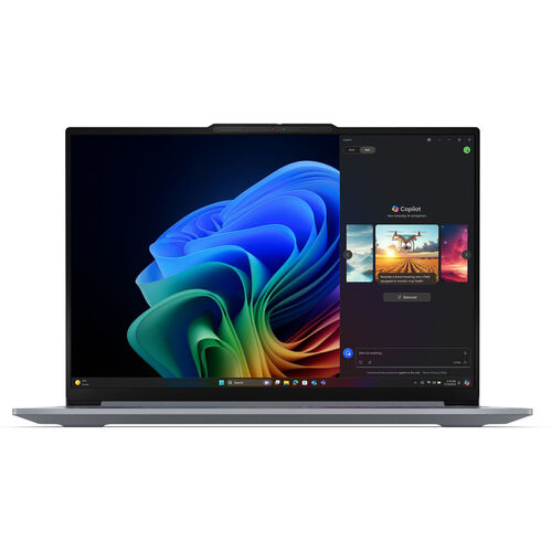 Lenovo ThinkBook 16 G7 QOY 21NH000JUS 16 Inches WUXGA Laptop - Luna Gray - Qualcomm Snapdragon X Plus X1P-42-100 - 16 GB LPDDR5X RAM - 512 GB Solid St