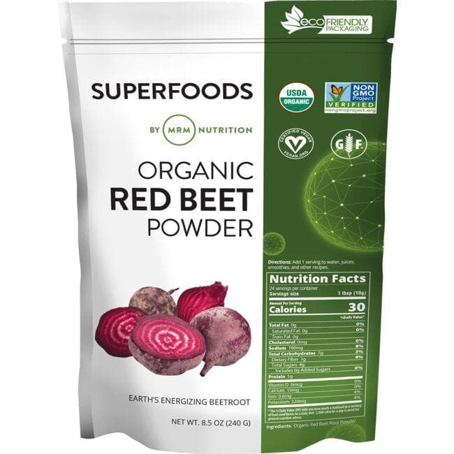 MRM Nutrition Organic Red Beet Powder | 8.5 oz Powder