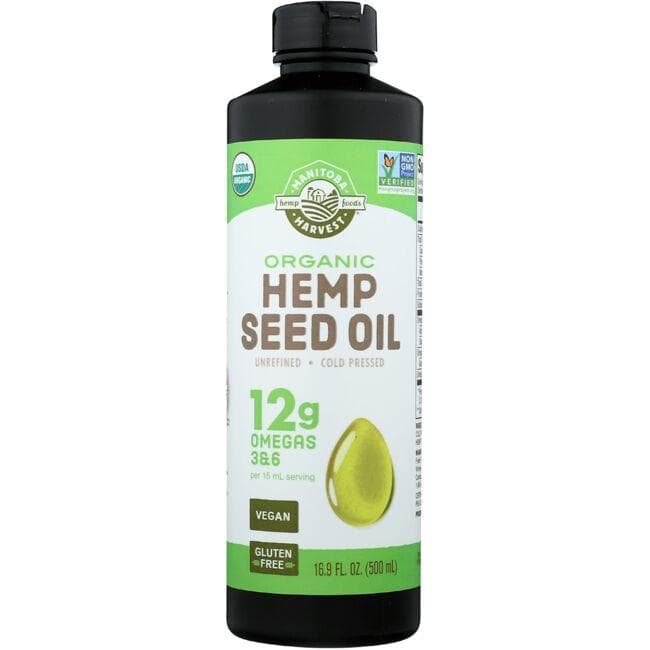 Manitoba Harvest Organic Hemp Seed Oil | 16.9 fl oz Liquid