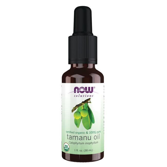 NOW Foods Certified Organic & 100% Pure Tamanu Oil | 1 fl oz Liquid