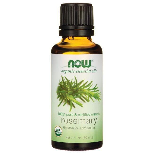 NOW Foods Rosemary Oil Certified Organic | 1 fl oz Liquid | Essential Oils
