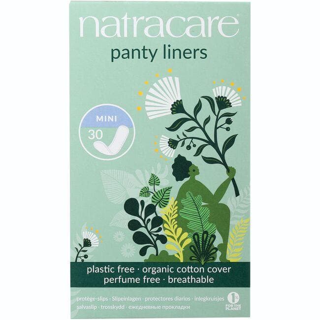 Natracare Panty Liners - Mini | 30 ct