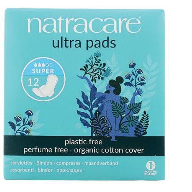 Natracare Ultra Pads - Super | 12 ct