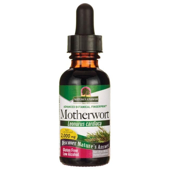 Nature's Answer Motherwort Vitamin | 2000 mg 1 fl oz Liquid | Women's Health