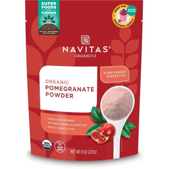 Navitas Organics Organic Pomegranate Powder | 8 oz Package