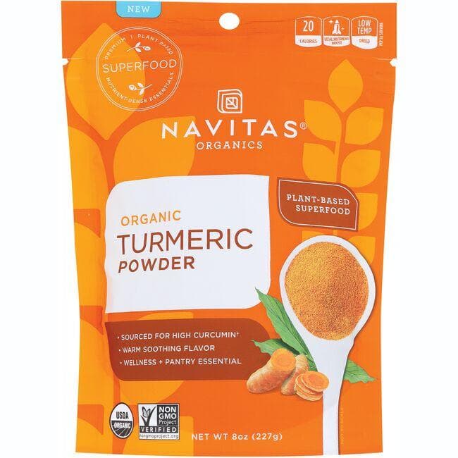 Navitas Organics Organic Turmeric Powder | 8 oz Powder