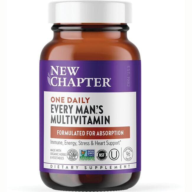 New Chapter One Daily Every Man's Multivitamin | 96 Veg Tabs