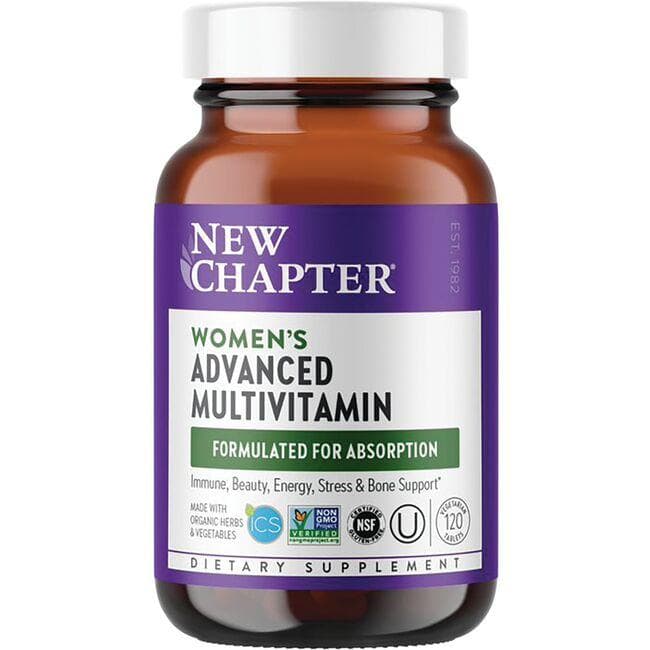 New Chapter Women's Advanced Multivitamin | 120 Veg Tabs