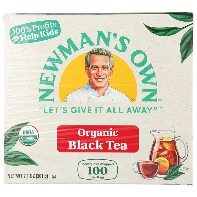 Newman's Own Organics Organic Black Tea | 100 Bags
