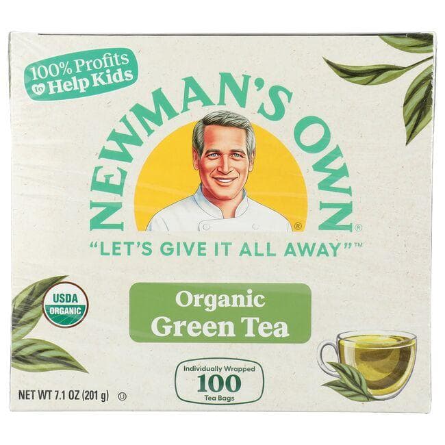 Newman's Own Organics Organic Green Tea | 100 Bags