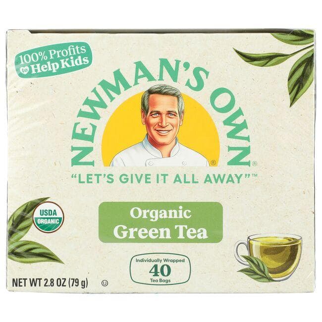 Newman's Own Organics Organic Green Tea | 40 Bags