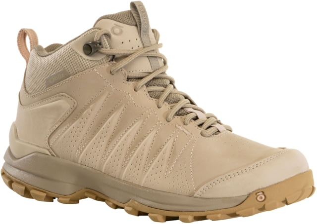 Oboz Sypes Mid Leather B-Dry Hiking Shoes - Women's Snow Leopard 8.5 Leopard-M-8.5