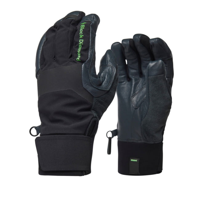 Open Box Dealer Demo Black Diamond Terminator Gloves Black Medium