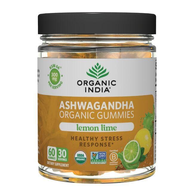 Organic India Ashwagandha Gummies Vitamin | 60 Gummies