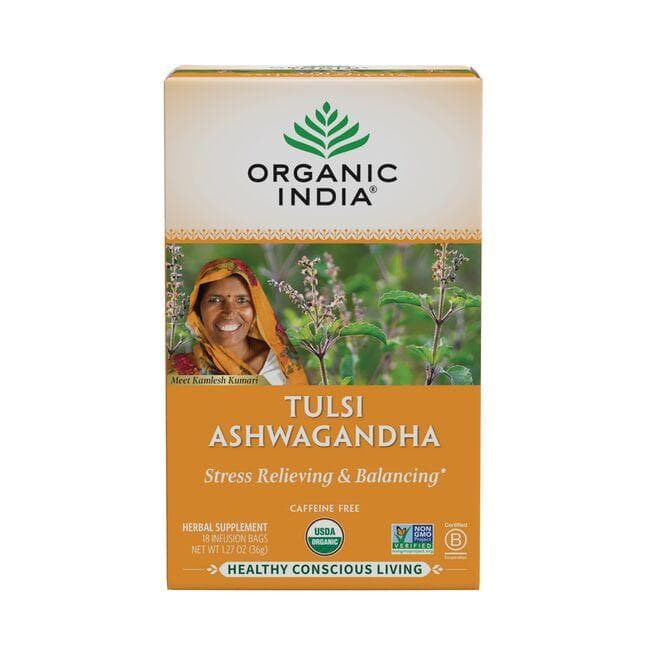 Organic India Tulsi Ashwagandha | 18 Bags