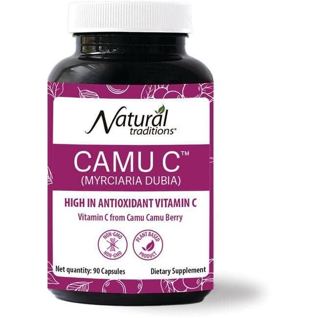 Organic Traditions Camu C Vitamin | 120 mg | 90 Caps