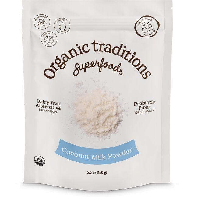 Organic Traditions Coconut Milk Powder | 5.0 oz Package