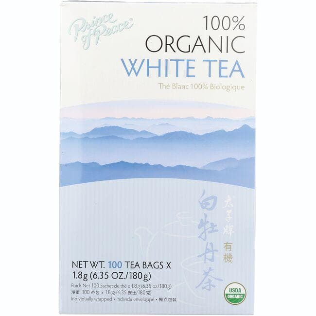 Prince of Peace 100% Organic White Tea | 100 Bags