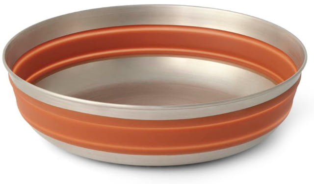 Sea to Summit Detour Stainless Steel Collapsible Bowl Bombay Brown Large