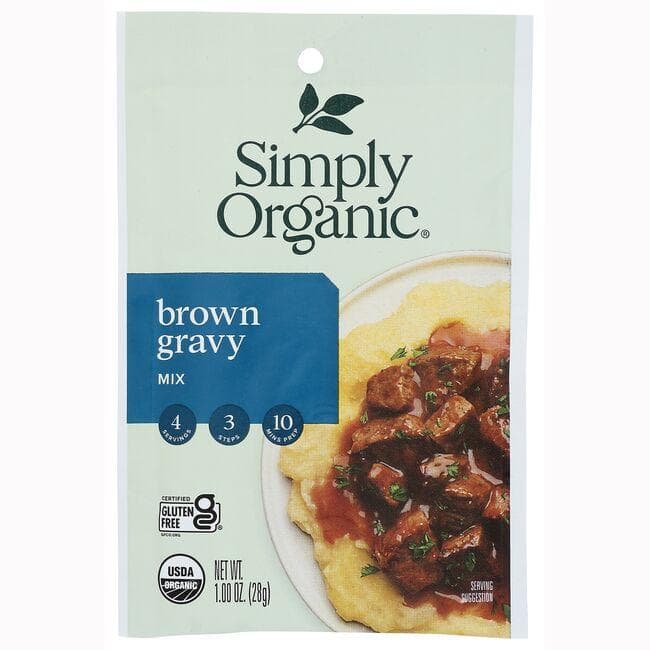 Simply Organic Brown Gravy Mix | 1.00 oz Package