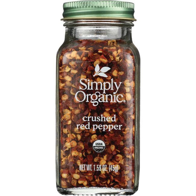 Simply Organic Crushed Red Pepper | 1.59 oz Jar