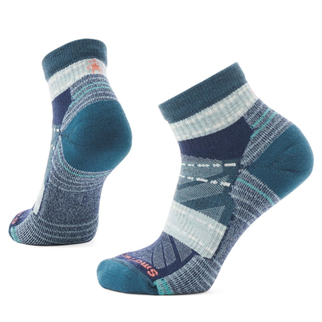 Smartwool Hike Light Cushion Margarita Ankle Socks - Women's Frosty Green Medium