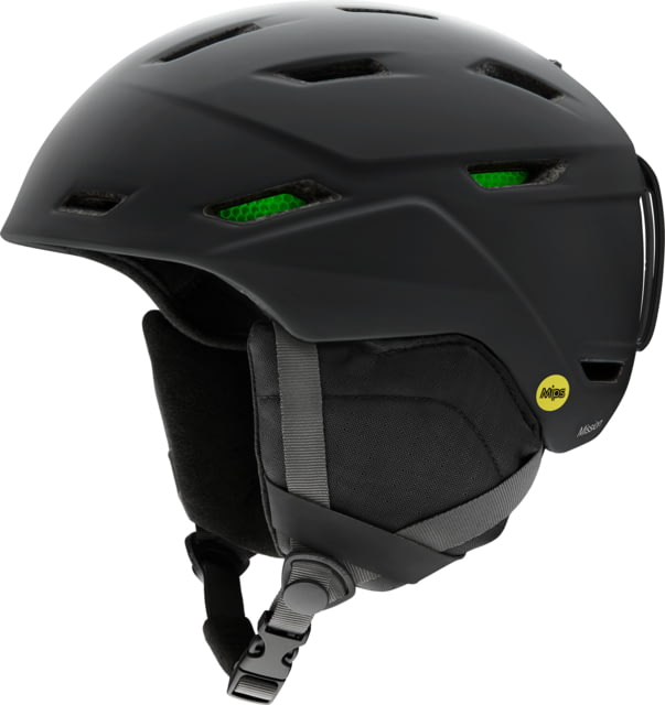 Smith Mission Mips Helmet Matte Black Large