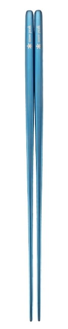Snow Peak Anodized Titanium Chopsticks Blue