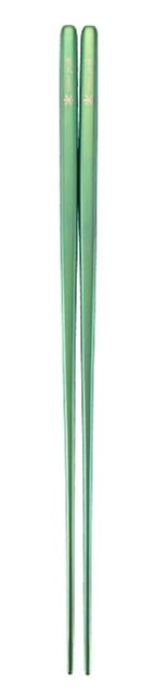 Snow Peak Anodized Titanium Chopsticks Green
