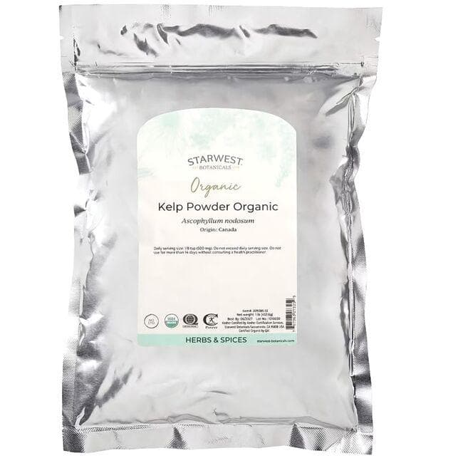 Starwest Botanicals Kelp Powder Organic | 1 lb Package