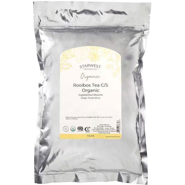 Starwest Botanicals Rooibos Tea C/S Organic | 1 lb Package